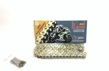 Цепь привода CZ Chains 530 SDZZ Gold X-Ring - 120 Усиленная  530sdzz-120