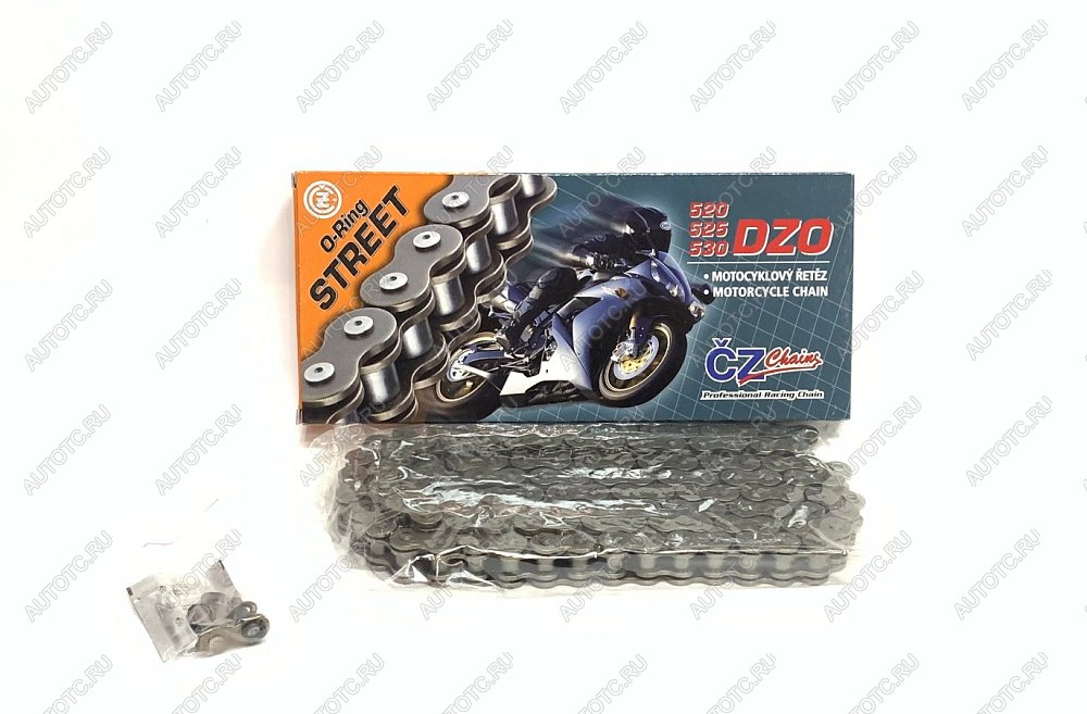 10 749 р. Цепь привода CZ Chains 520 DZO O-Ring -108  520dzo-108  с доставкой в г. Вологда