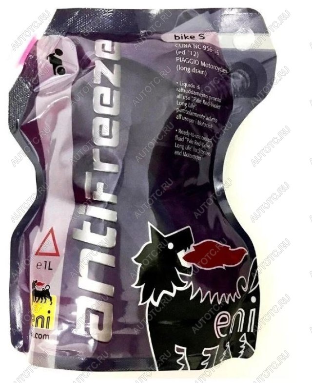 809 р. Жидкость охлаждающая для мототехники ENI Antifreeze Bike S Flexi 1л.  пм-00018935  с доставкой в г. Вологда