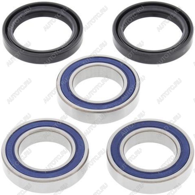 3 799 р. Комплект подшипников заднего колеса ALL BALLS Kawasaki KX250F 04-16, KX450F Suzuki RMZ250 (25-1406)  25-1406  с доставкой в г. Вологда
