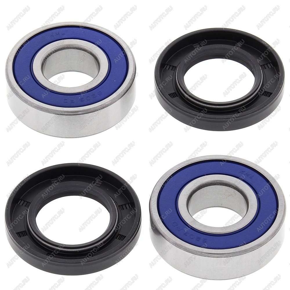 1 499 р. Комплект подшипников переднего коле ALL BALLS SV650 99-02, BMW F650ST 97-99, VL1500T 06-09 (25-1210)  25-1210  с доставкой в г. Вологда