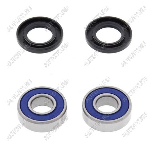 2 259 р. Комплект подшипников переднего колеса ALL BALLS Kawasaki Ninja250 86-07, ER-5 97-06 (25-1384)  25-1384  с доставкой в г. Вологда