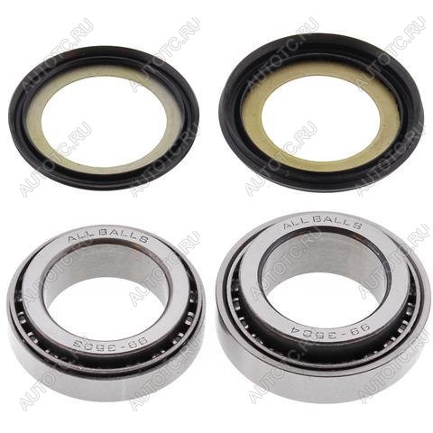 5 849 р. Комплект подшипников рулевой колонки ALL BALLS Kawasaki ER5 97-06, EX250 Ninja,EX300 Ninja (22-1014)  22-1014  с доставкой в г. Вологда