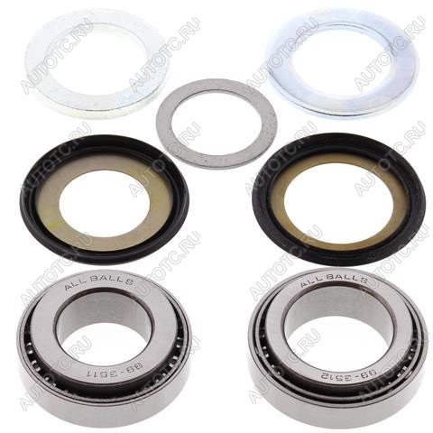6 849 р. Комплект подшипников рулевой колонки ALL BALLS Honda XL125 01-15, VT125 99-07 (22-1011)  22-1011  с доставкой в г. Вологда