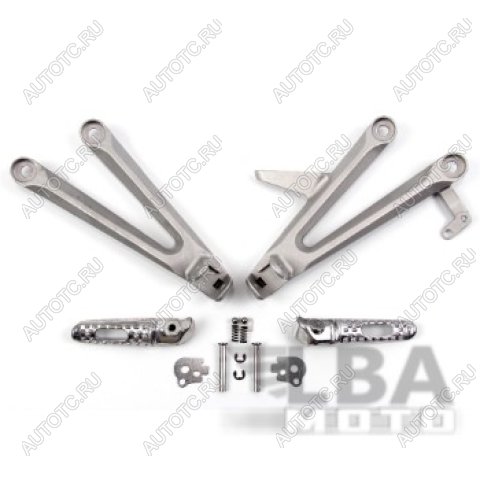 5 999 р. Подножки задние с кронштейнами для мотоцикла Honda CBR1000RR 04-07  пм-00001171  с доставкой в г. Вологда