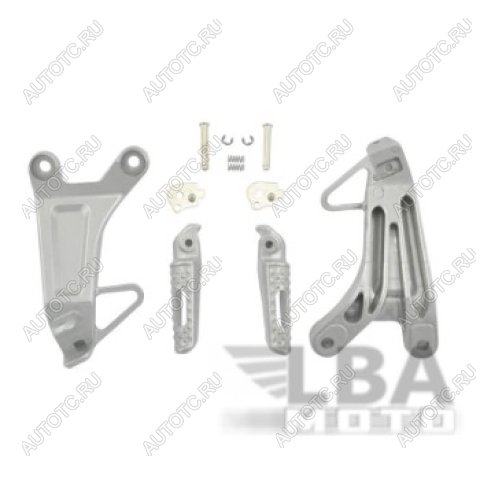 5 999 р. Подножки задние с кронштейнами для мотоцикла Honda CBR600RR 03-04  пм-00001173  с доставкой в г. Вологда
