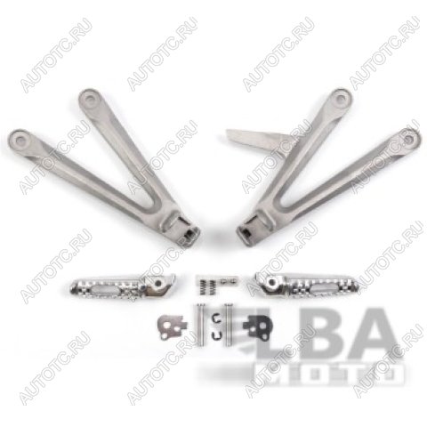 5 849 р. Подножки задние с кронштейнами для мотоцикла Honda CBR600RR 05-06  пм-00001174  с доставкой в г. Вологда