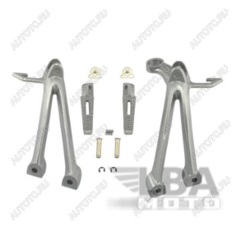 6 349 р. Подножки задние с кронштейнами для мотоцикла Suzuki GSX-R600750 08-10  пм-00001178  с доставкой в г. Вологда