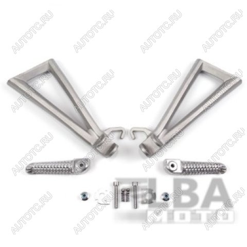 5 849 р. Подножки задние с кронштейнами для мотоцикла Yamaha YZF-R6 06-15  пм-00001181  с доставкой в г. Вологда