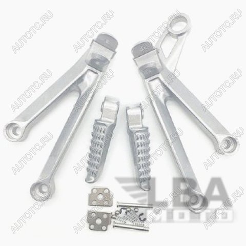 5 999 р. Подножки задние с кронштейнами для мотоцикла Kawasaki ZX-10R 04-05  пм-00007915  с доставкой в г. Вологда