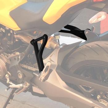 7 999 р. Кронштейны задних подножек для мотоцикла Ducati Monster 1200S 17-21, 821 18-21  пм-00030910  с доставкой в г. Вологда. Увеличить фотографию 2