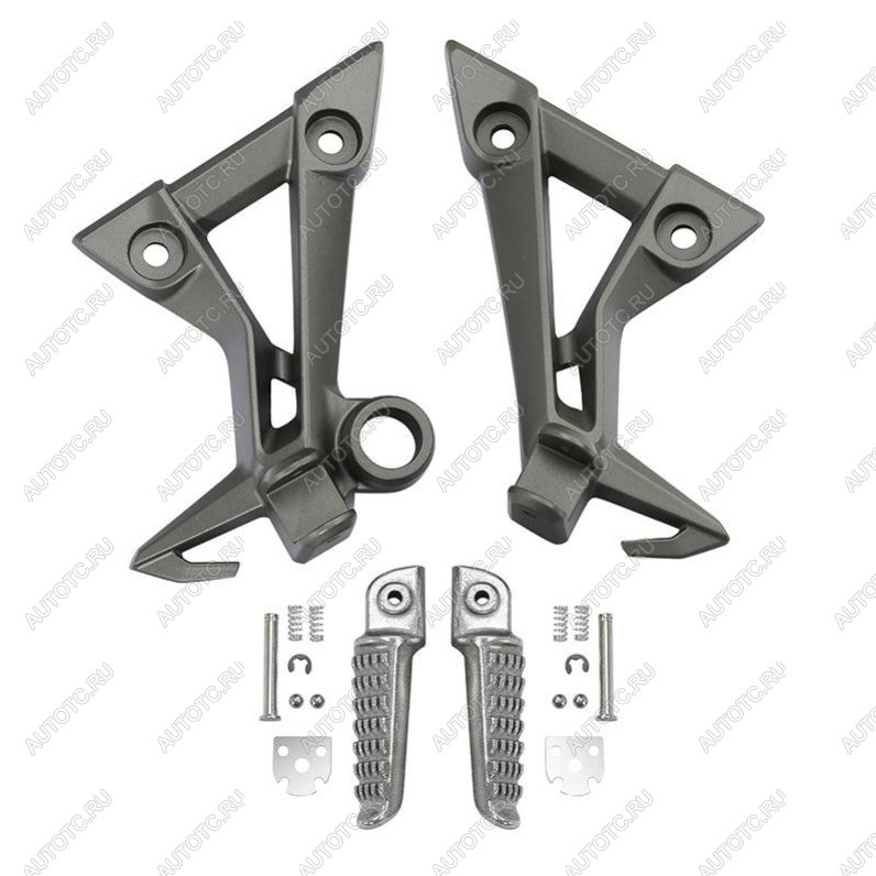 8 649 р. Подножки задние с кронштейнами для мотоцикла Kawasaki Ninja 300 13-17  пм-00030926  с доставкой в г. Вологда