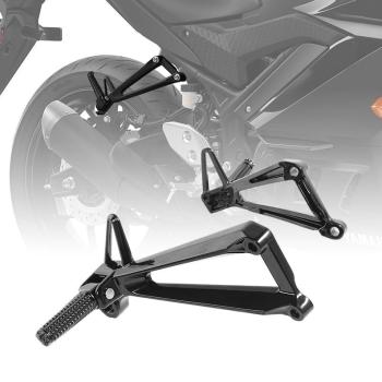 4 999 р. Подножки задние с кронштейнами для мотоцикла Yamaha YZF-R3 15-23, MT03 20-23  пм-00030826  с доставкой в г. Вологда. Увеличить фотографию 3