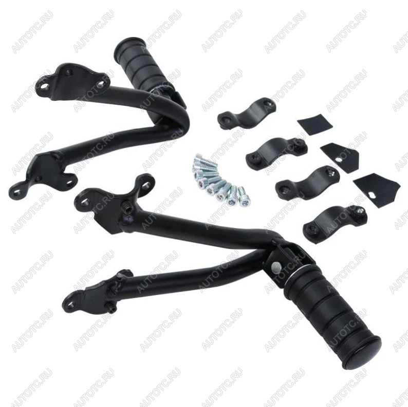 7 399 р. Подножки задние с кронштейнами для мотоцикла Kawasaki Vulcan S 650 15-21  пм-00030840  с доставкой в г. Вологда