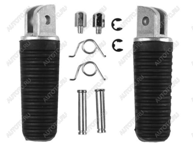 1 199 р. Подножки передние для мотоцикла Yamaha TDM900 02-10, FZS600 98-04, YZF600R 96-07, XJ600900 92-03  пм-00001148  с доставкой в г. Вологда