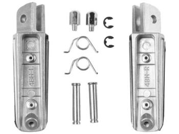 1 199 р. Подножки передние для мотоцикла Yamaha TDM900 02-10, FZS600 98-04, YZF600R 96-07, XJ600900 92-03  пм-00001148  с доставкой в г. Вологда. Увеличить фотографию 2
