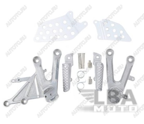 4 299 р. Подножки передние с кронштейнами для мотоцикла Honda CBR1000RR 04-07  пм-00001160  с доставкой в г. Вологда
