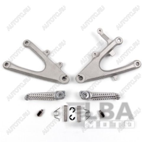 5 749 р. Подножки передние с кронштейнами для мотоцикла Yamaha YZF-R1 04-06  пм-00001166  с доставкой в г. Вологда