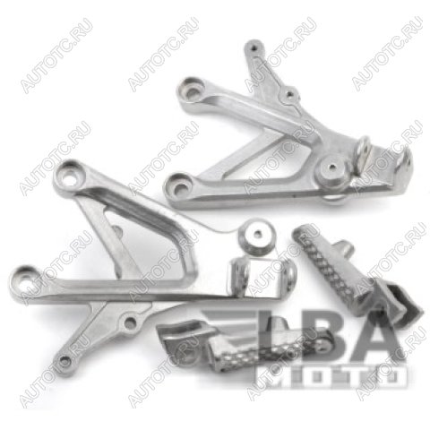 4 699 р. Подножки передние с кронштейнами для мотоцикла Honda CBR600F4 99-00 F4i 01-07  пм-00007897  с доставкой в г. Вологда