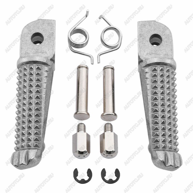 1 169 р. Подножки передние для мотоцикла Yamaha MT09 17-20, FZ09 14-17, FJ09 16-21, YZF-R3  пм-00025613  с доставкой в г. Вологда
