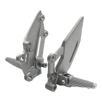 6 299 р. Подножки передние с кронштейнами для мотоцикла Kawasaki Z300 14-18, Z250 13-18  пм-00030802  с доставкой в г. Вологда. Увеличить фотографию 2