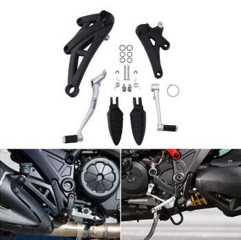 10 899 р. Подножки передние с кронштейнами для мотоцикла Ducati Diavel 12-17  пм-00030903  с доставкой в г. Вологда. Увеличить фотографию 3