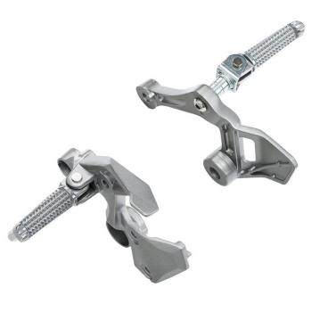 7 899 р. Подножки передние с кронштейнами для мотоцикла Yamaha FJ09 15-17, Tracer 900 19-20  пм-00030887  с доставкой в г. Вологда. Увеличить фотографию 2
