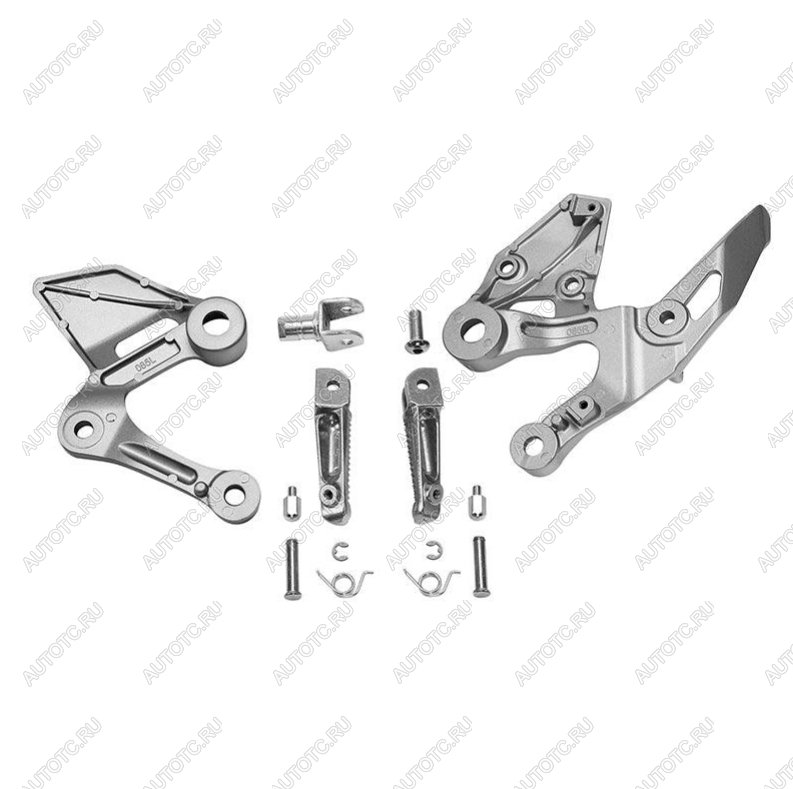 7 899 р. Подножки передние с кронштейнами для мотоцикла Yamaha FJ09 15-17, Tracer 900 19-20  пм-00030887  с доставкой в г. Вологда