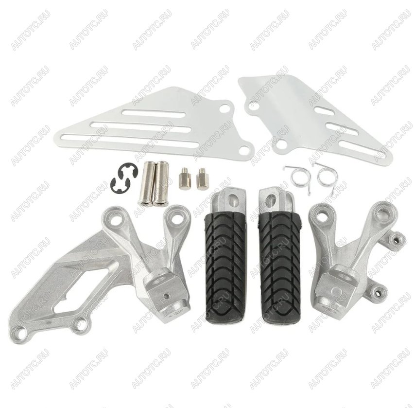 3 069 р. Подножки передние с кронштейнами для мотоцикла Kawasaki ZX14R 06-24  пм-00030882  с доставкой в г. Вологда
