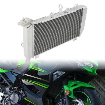 9 399 р. Радиатор для Kawasaki Ninja 400 18-24, Z400 19-23  пм-00030808  с доставкой в г. Вологда. Увеличить фотографию 4