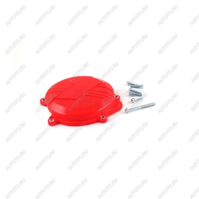 2 559 р. Защита крышки сцепл. пластиковая SM-PARTS Honda CRF250R 10-17 красная  010263-917-8127  с доставкой в г. Вологда