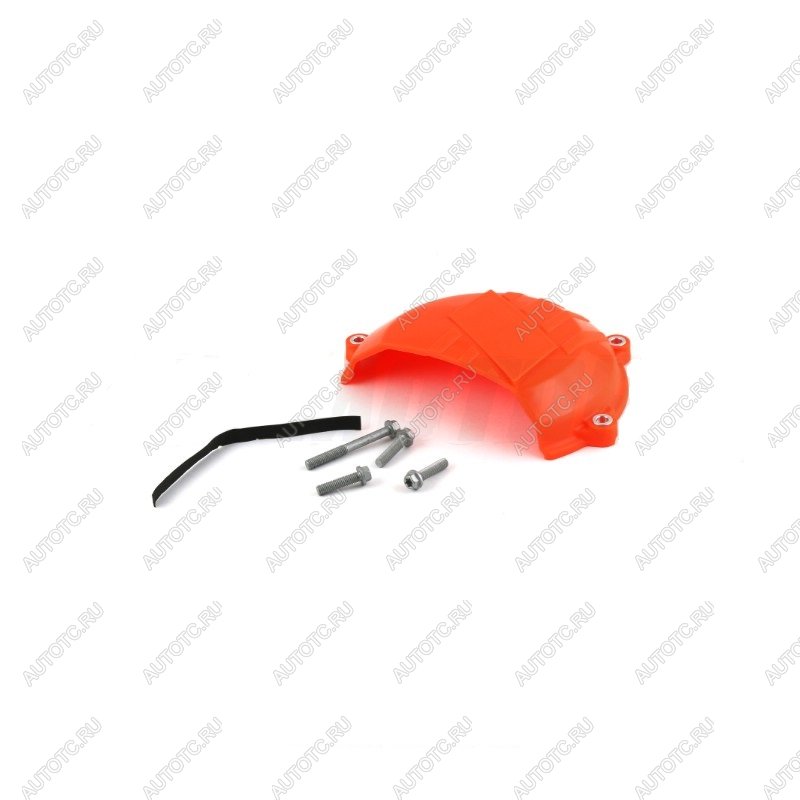2 559 р. Защита крышки сцепл. пластиковая SM-PARTS KTM 450SXFXCF 16-17, 450500EXCF 2017 оранжевая  010263-926-7897  с доставкой в г. Вологда