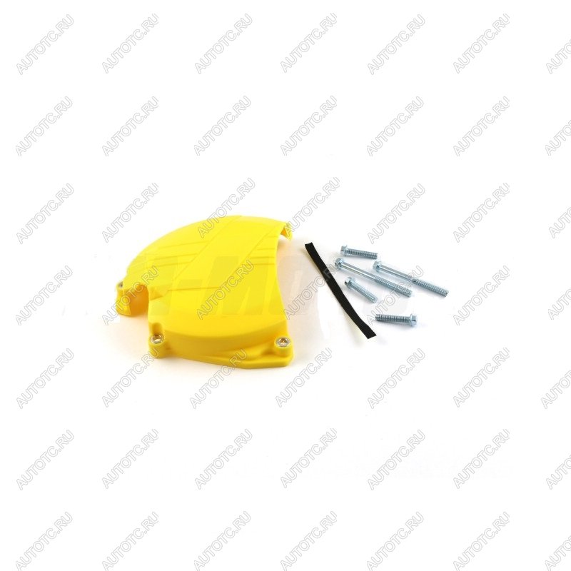 2 559 р. Защита крышки сцепл. пластиковая SM-PARTS Suzuki RMZ450 11-17 желтая  010263-925-4884  с доставкой в г. Вологда