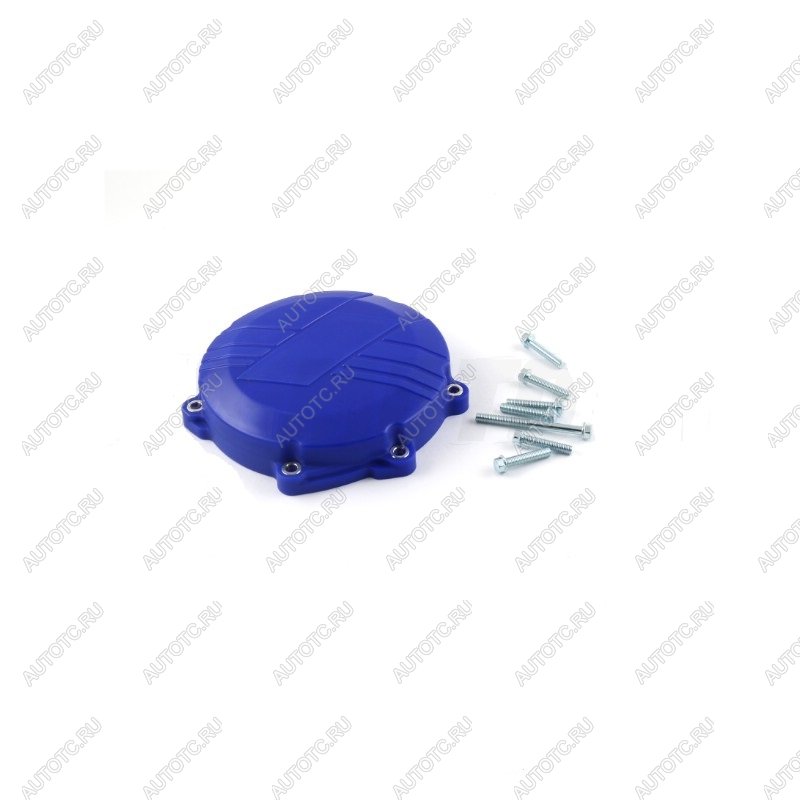 2 559 р. Защита крышки сцепл. пластиковая SM-PARTS Yamaha YZ250F 14-17, WR250F 15-19 синяя  010263-923-5154  с доставкой в г. Вологда