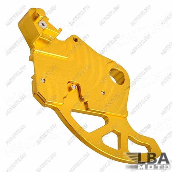 7 449 р. Защита заднего тормозного диска CNC для Suzuki RMZ250 10-16, RMZ450 08-16  пм-00017021  с доставкой в г. Вологда