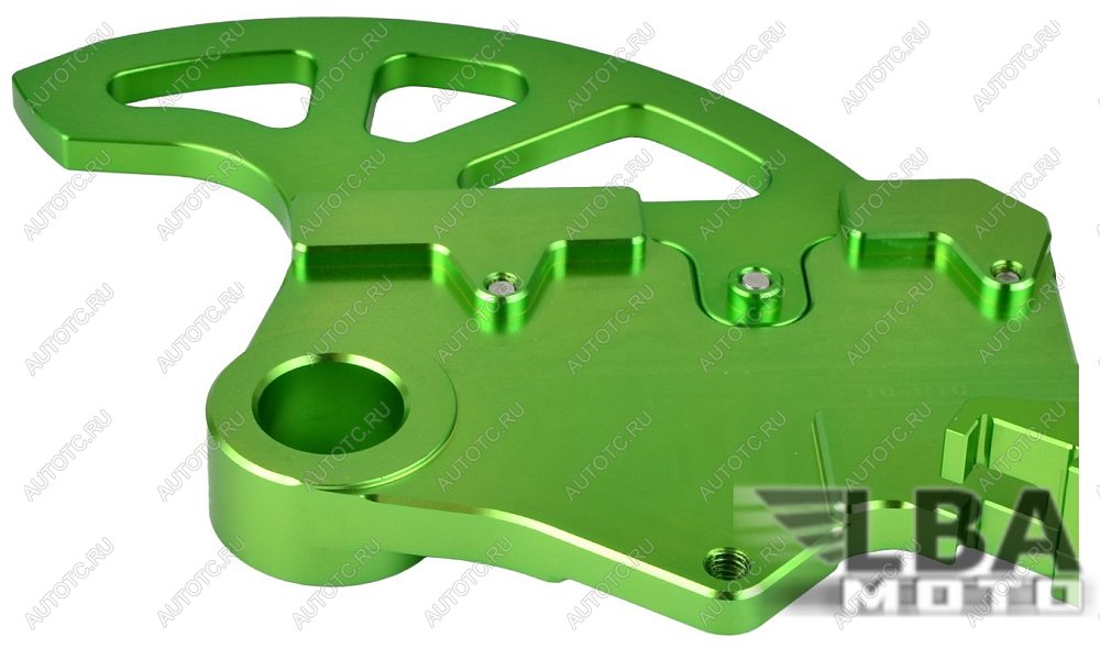 7 549 р. Защита заднего тормозного диска и суппорта CNC для Kawasaki KLX450R 08-10, KX250F 04-16  пм-00017051  с доставкой в г. Вологда