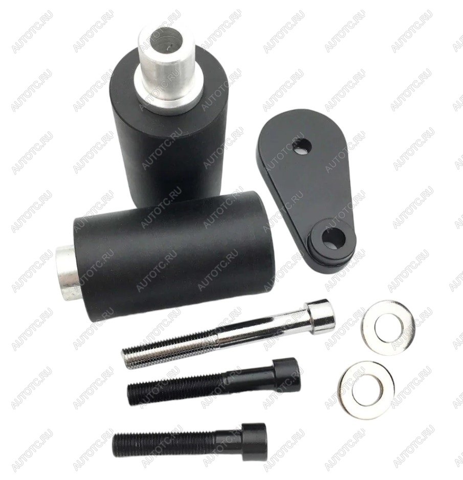 2 969 р. Слайдеры для мотоцикла Yamaha YZF-R6 03-05, R6S 06-08, на раму, без резки пластика  пм-00000765  с доставкой в г. Вологда