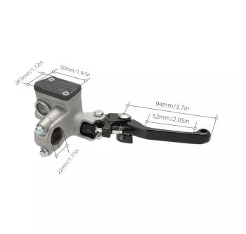 3 699 р. Главный тормозной цилиндр с рычагом Yamaha YZ6585125250, YZ250450F, WR250450F 1987-2023  пм-00031047  с доставкой в г. Вологда. Увеличить фотографию 8