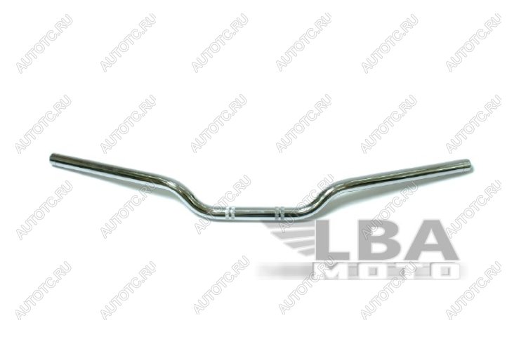 2 099 р. Руль для мотоцикла Honda CB400, стандартный, серебристый, без перемычки.  пм-00001488  с доставкой в г. Вологда