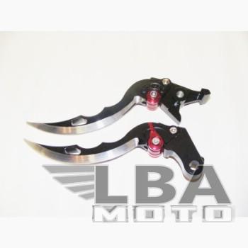 5 349 р. Короткие рычаги тормозасцепления в форме ножей для мотоциклов Moto Guzzi  пм-00004399  с доставкой в г. Вологда. Увеличить фотографию 5