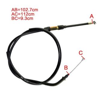 1 179 р. Тросик сцепления AHL Yamaha TT-R250 94-06 (45-2112)  пм-00029987  с доставкой в г. Вологда. Увеличить фотографию 3
