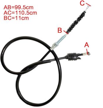 1 679 р. Тросик сцепления AHL BMW F650GS 08-15, F700GS 2013, F800GS 08-14  пм-00030017  с доставкой в г. Вологда. Увеличить фотографию 3