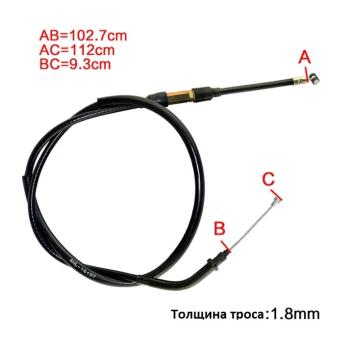 729 р. Тросик сцепления AHL Yamaha TT-R250 93-06  пм-00030734  с доставкой в г. Вологда. Увеличить фотографию 5