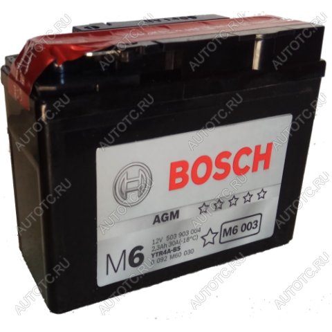 999 р. Аккумулятор для мотоцикла Bosch YTR4A-BS  пм-00021362  с доставкой в г. Вологда