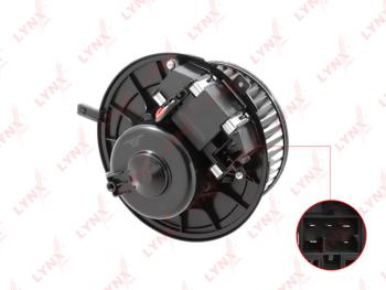 11 299 р. Вентилятор VW Golf AUDI A3 (03-13) SKODA Octavia (04-) отопителя салона LYNX LYNX rf1219  с доставкой в г. Вологда. Увеличить фотографию 2