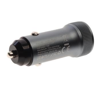 234 р. Устройство зарядное в прикуриватель 2USB 12V HOCO HOCO z49 серый HOCO z49 серый  с доставкой в г. Вологда. Увеличить фотографию 3