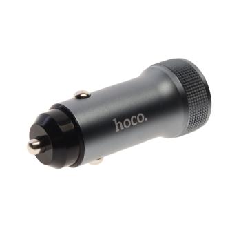 234 р. Устройство зарядное в прикуриватель 2USB 12V HOCO HOCO z49 серый HOCO z49 серый  с доставкой в г. Вологда. Увеличить фотографию 2