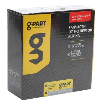 114 р. Вкладыш ГАЗ-3302 дв.CUMMINS ISF 2.8 коренной нижний d=0.00 G-PART (ОАО ГАЗ) G-PART gp.10060009  с доставкой в г. Вологда. Увеличить фотографию 3