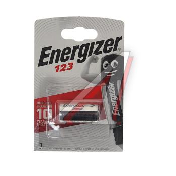 Батарейка CR123A ВС1 3V (фотоаппарат) блистер 1шт. ENERGIZER ENERGIZER el123 ap bl-1