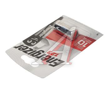 499 р. Батарейка CR123A ВС1 3V (фотоаппарат) блистер 1шт. ENERGIZER ENERGIZER el123 ap bl-1  с доставкой в г. Вологда. Увеличить фотографию 2